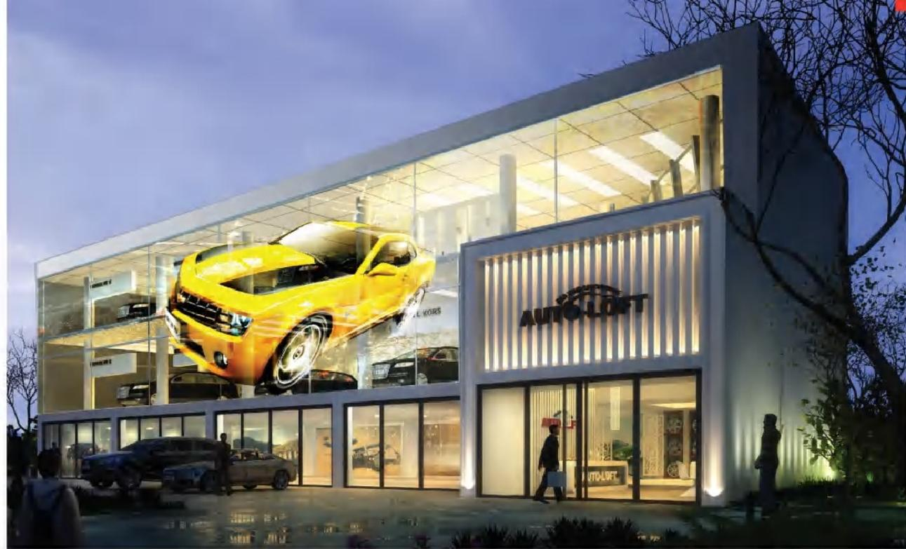 LED Transparent Film Screen