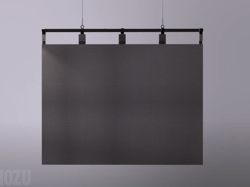 LED Display Hanging Installation