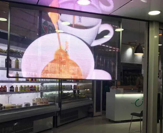 YIPLED · Poster Screen-Iranian Coffee Shop