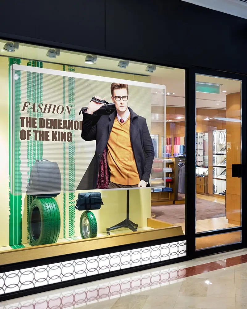 Transparent LED Display for Retail Advertising & Shop Windows